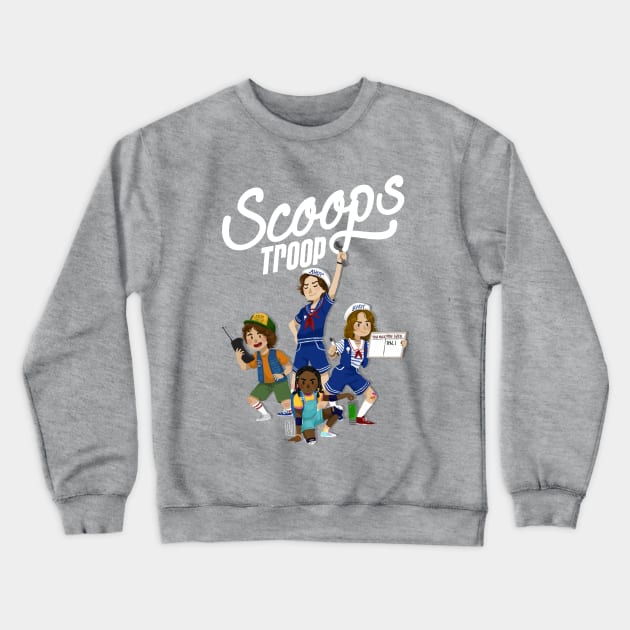 Scoops Troop Crewneck Sweatshirt by artsy_alice